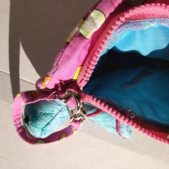 Colorful Seaturtle wristlet pouch - Picture 5 of 9